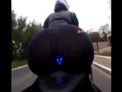 Crazy Butt On Bike