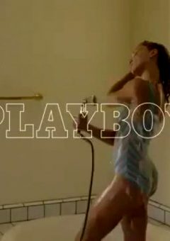 Allie Silva Clip From Playboy Shoot, Ripped From Instagram