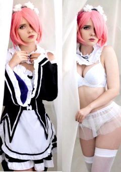 Cosplay Or Lewd? Choose Your Side ~ Ram By Evenink_cosplay