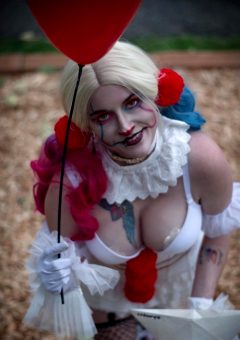Pennywise Harley Quinn Mashup By Captive Cosplay